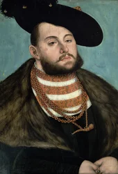 Porträt von Johann Friedrich dem Großmütigen (1503-54), Kurfürst von Sachsen, 1531
